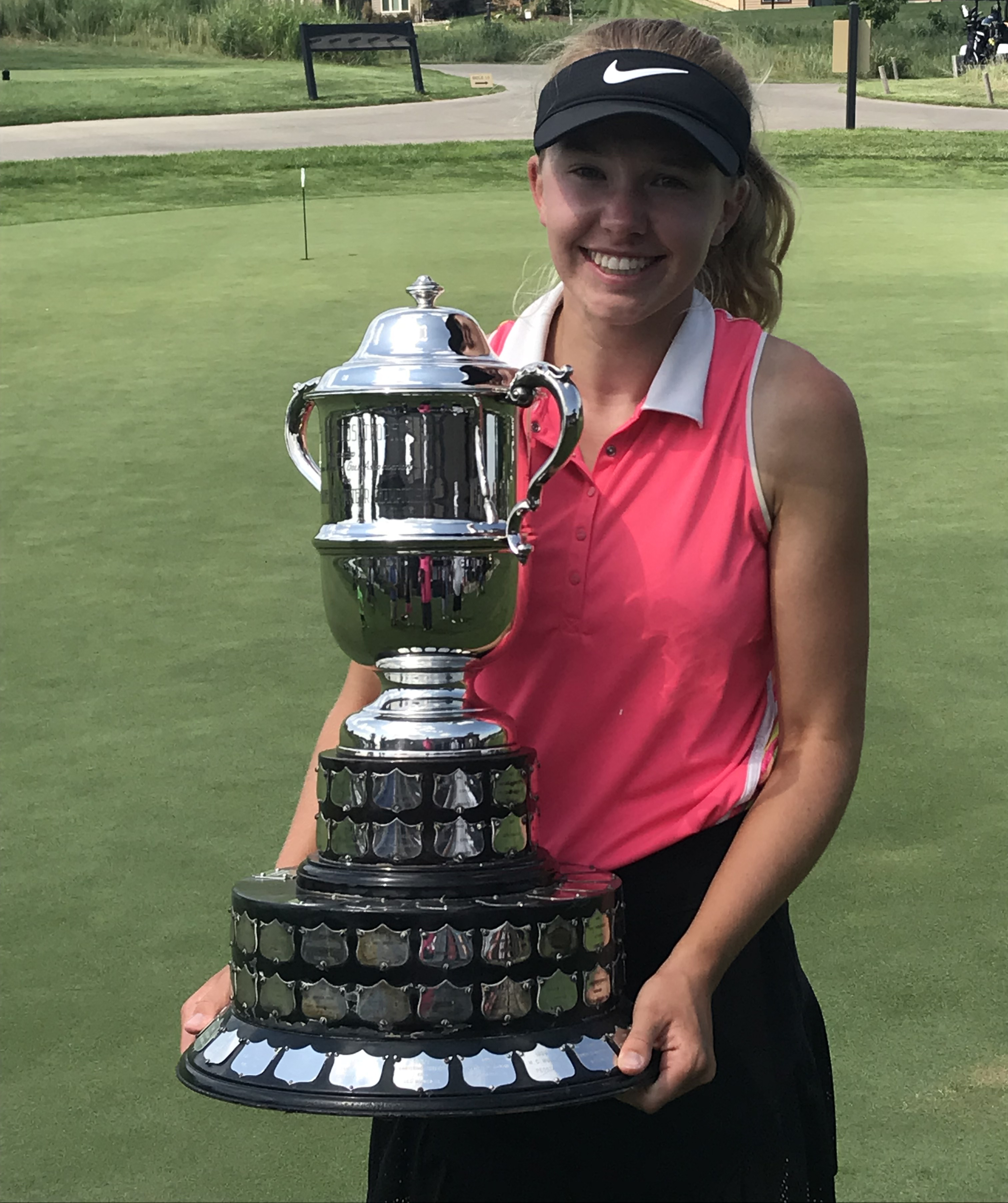 Hoffman Fires Final Round 68 3 Wins 95th Iowa Women S Amateur By Four Iowa Golf Association
