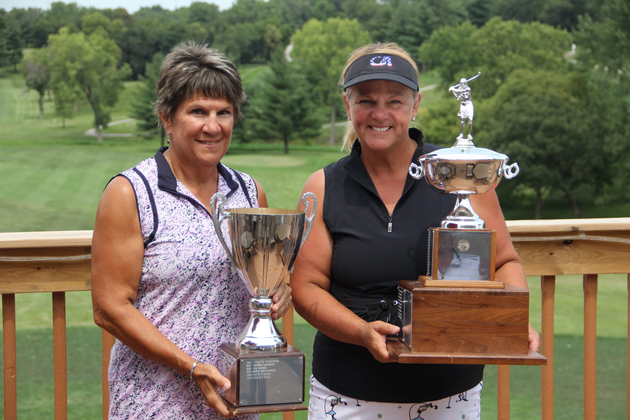 Leszczynski Shoots Final Round 70 Wins 56th Iowa Senior Women S Amateur Iowa Golf Association