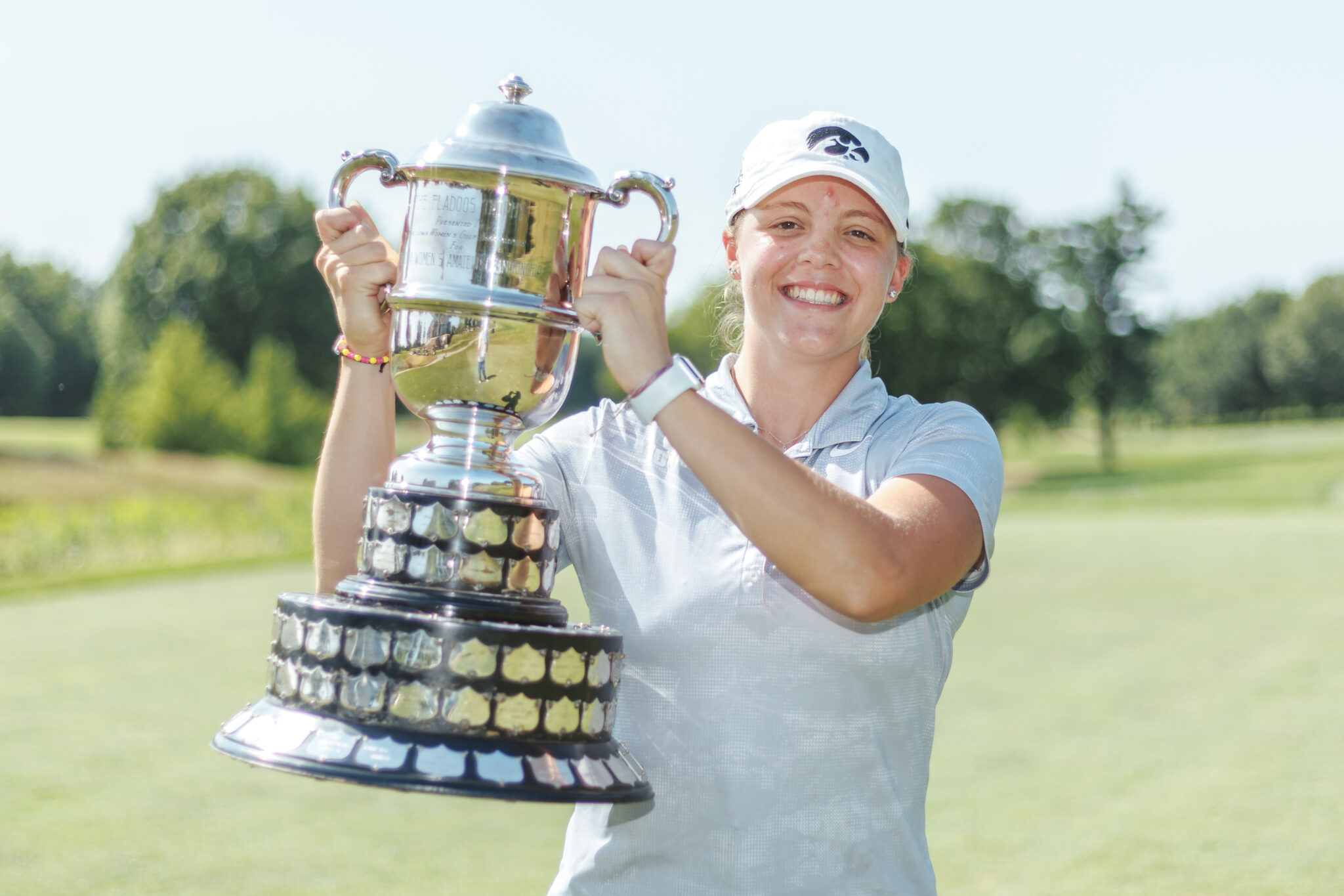 Hanna Makes Final Round Charge Wins 99th Iowa Women S Amateur Iowa Golf Association